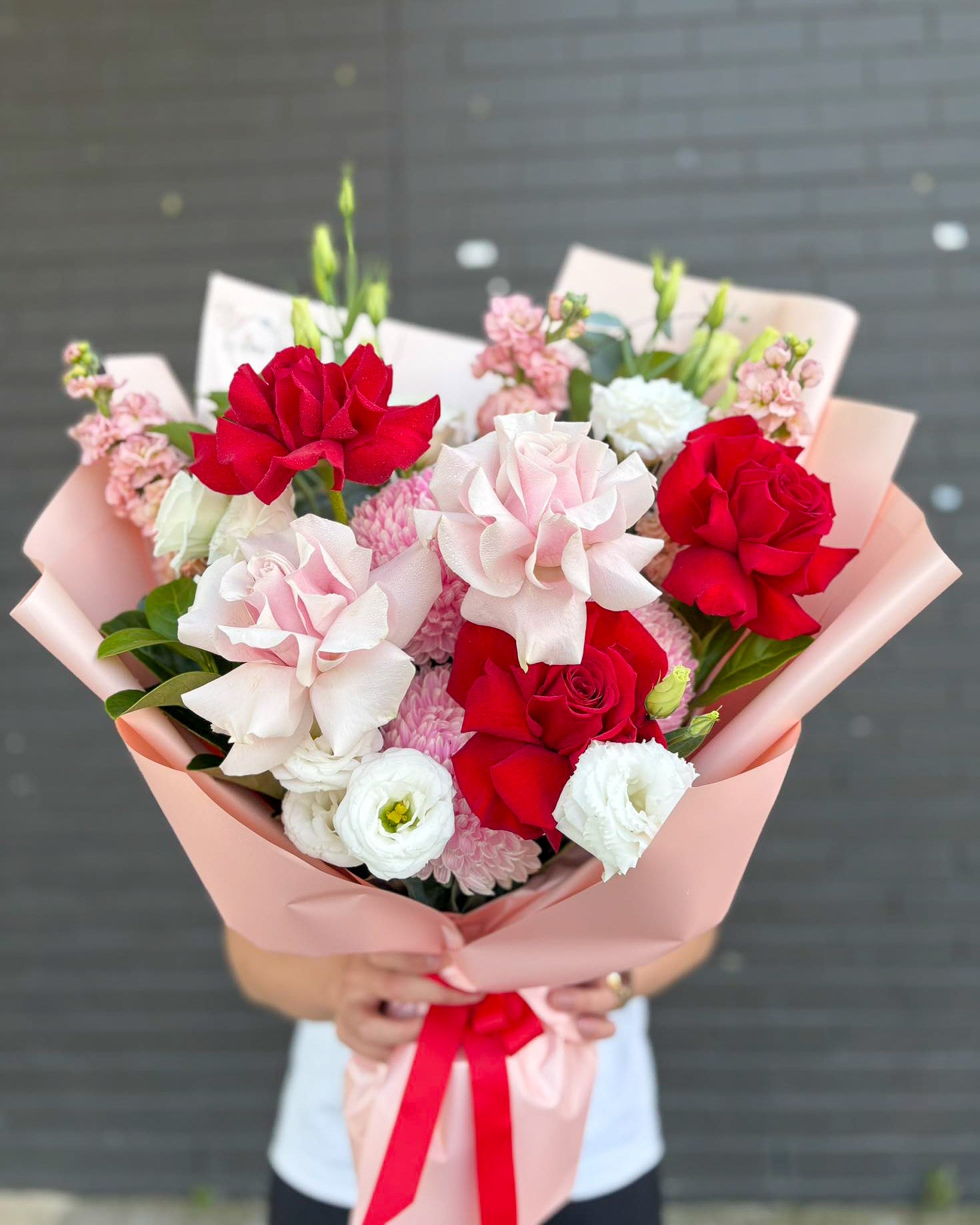 Crimson Romance Bouquet