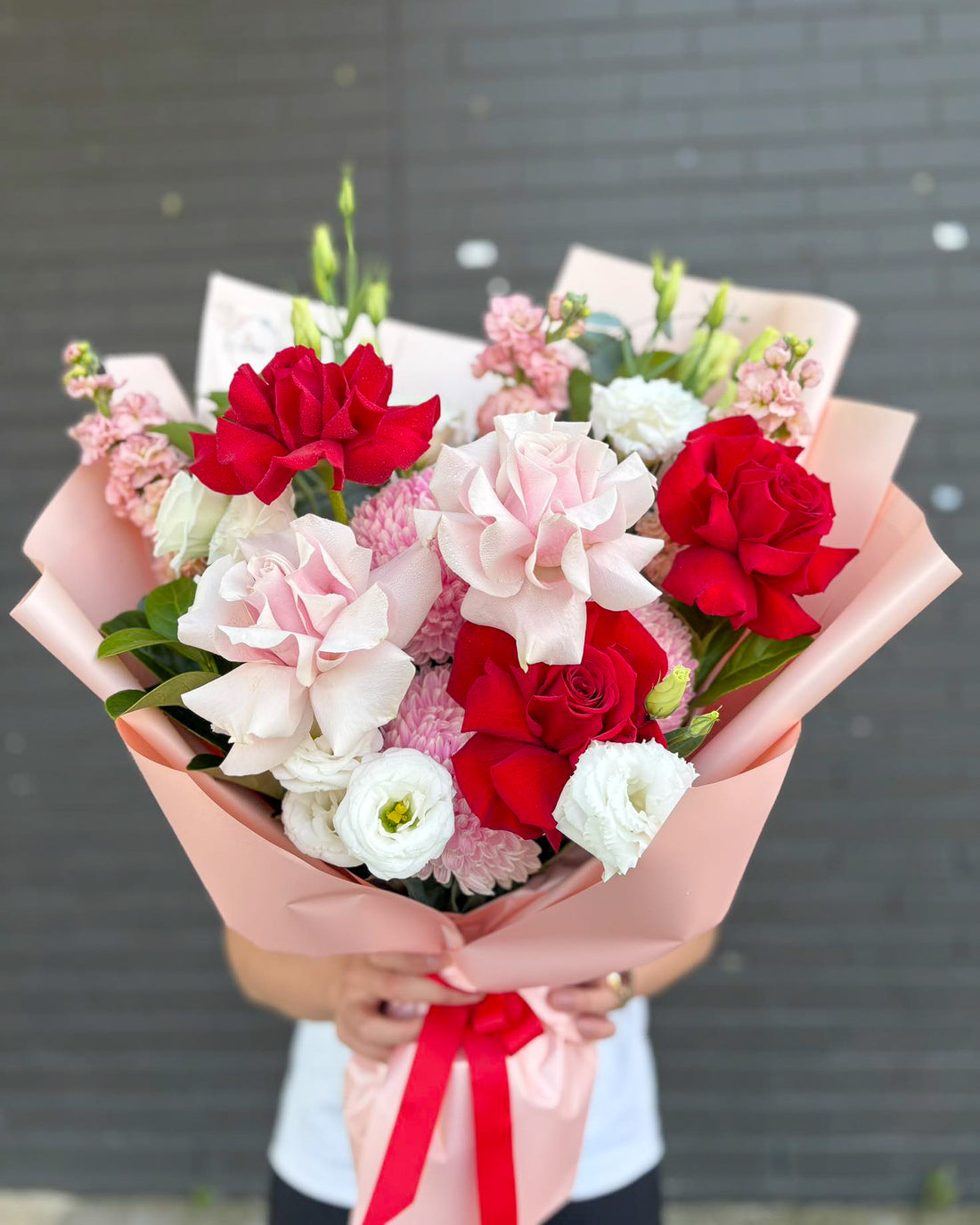 Crimson Romance Bouquet