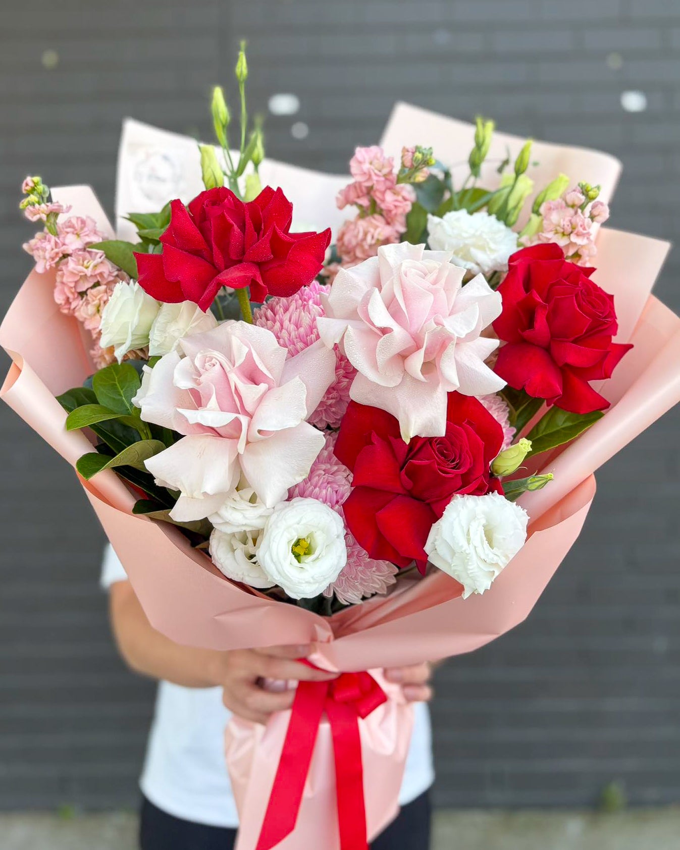 Crimson Romance Bouquet
