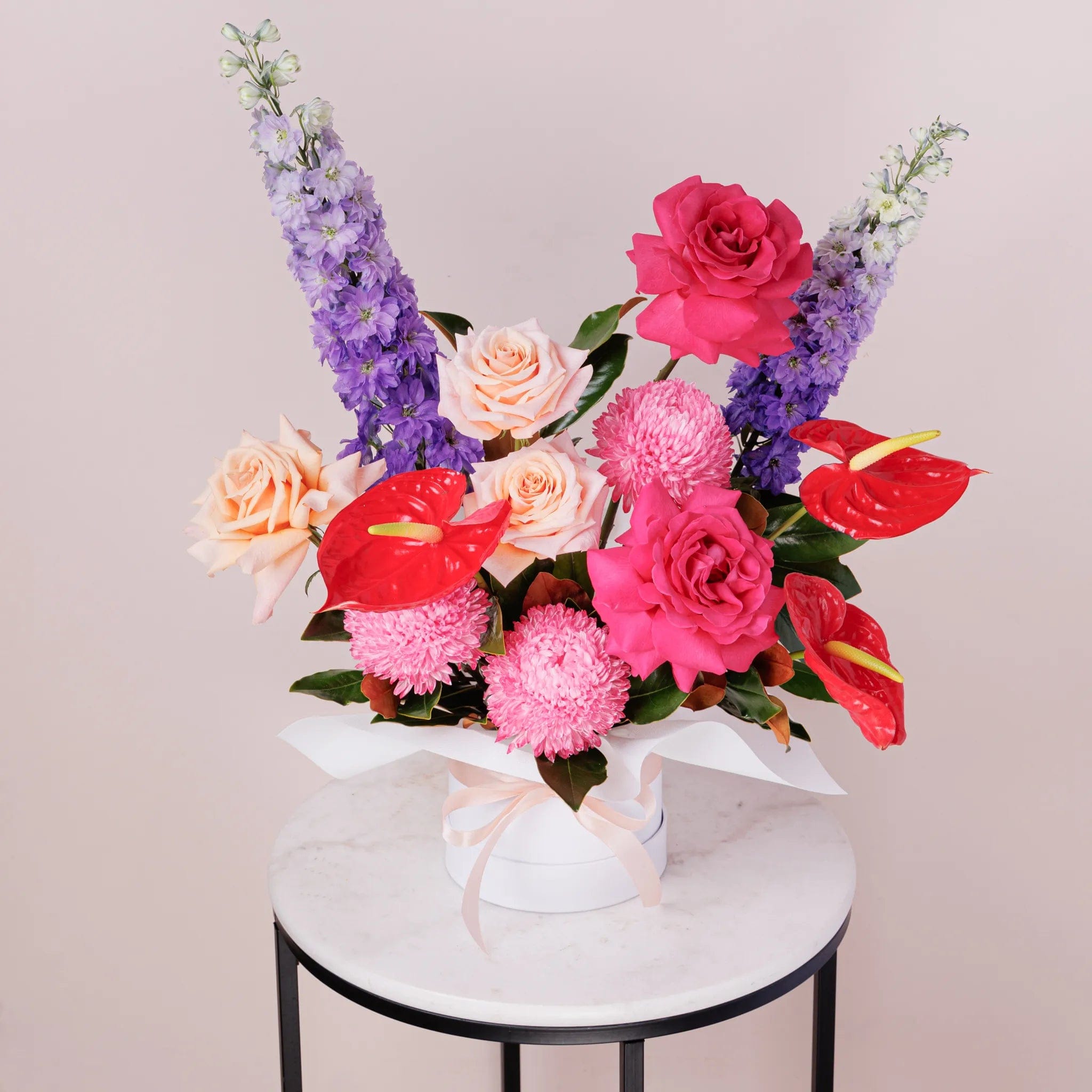 Blushing Elegance Hatbox