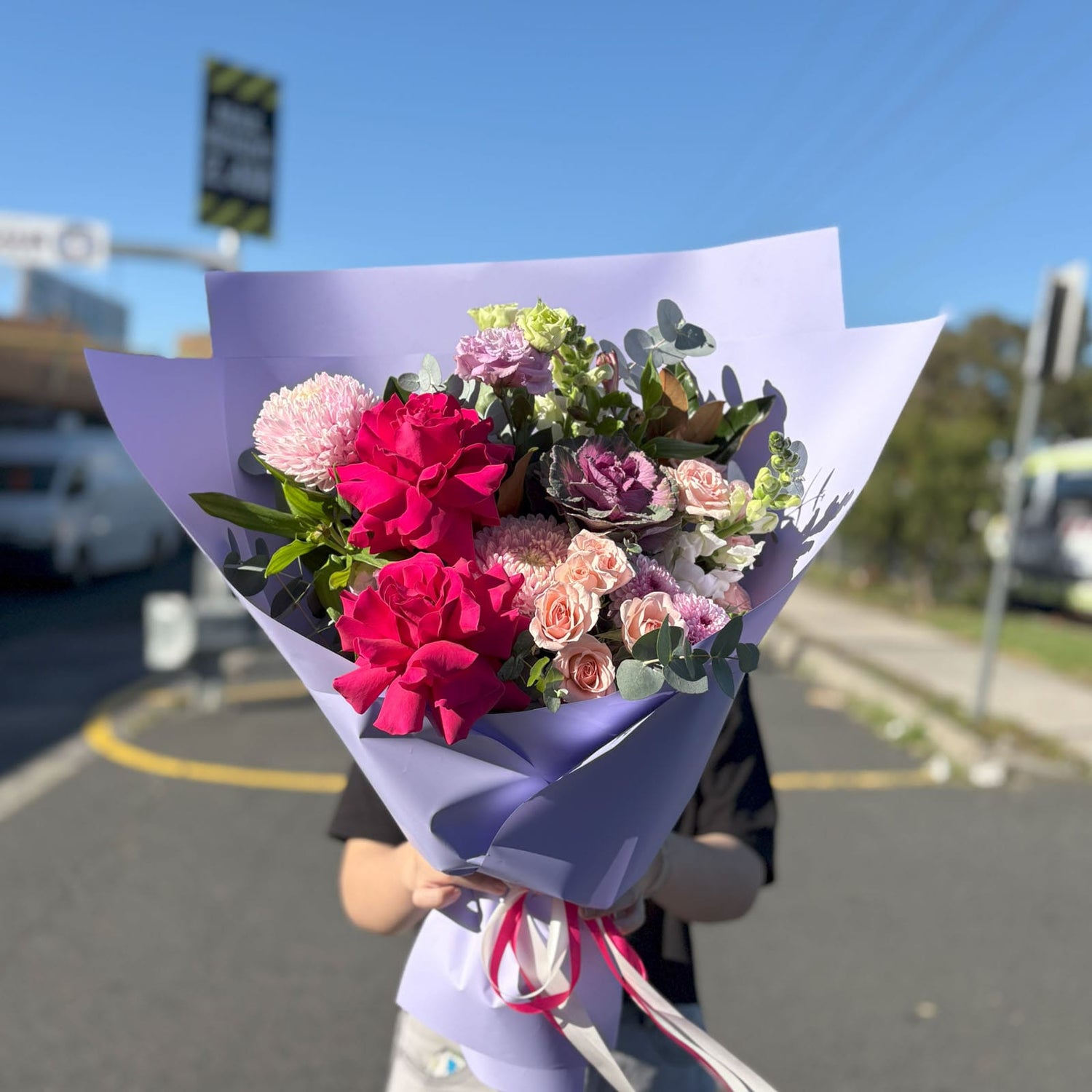 Lavender Wishes Mothers Day Bouquet