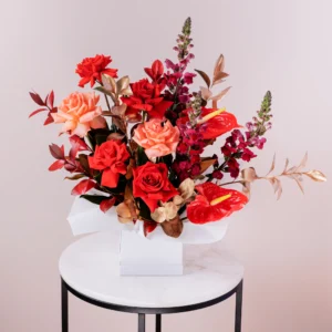 Sunset Romance Box of Blooms