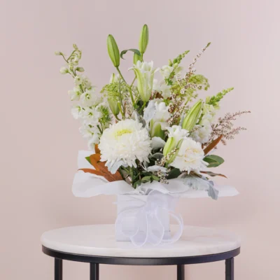 Whispering Elegance | Funeral Flower Arrangements