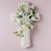 Gentle Peace Cross 2 Gentle Peace Cross - Send Funeral Cross Arrangement