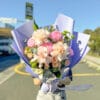Periwinkle Dreams Bouquet 9 Periwinkle Dreams Mothers Day Bouquet