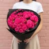 Vivid Love Bouquet 3 Make a bold statement this Valentine's with our Vivid Love Bouquet! An incredible abundance of hot pink spray roses. Order now for local St Albans delivery.